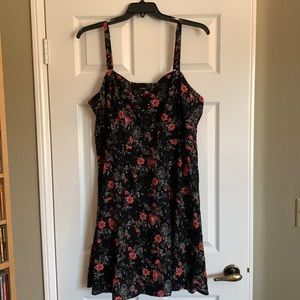 Floral skater dress